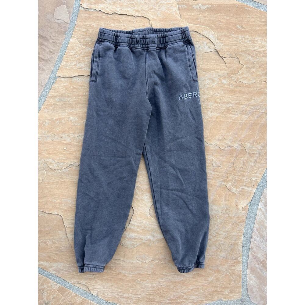 Abercrombie Relaxed Sweatpants Size 7/8 blackish gray
